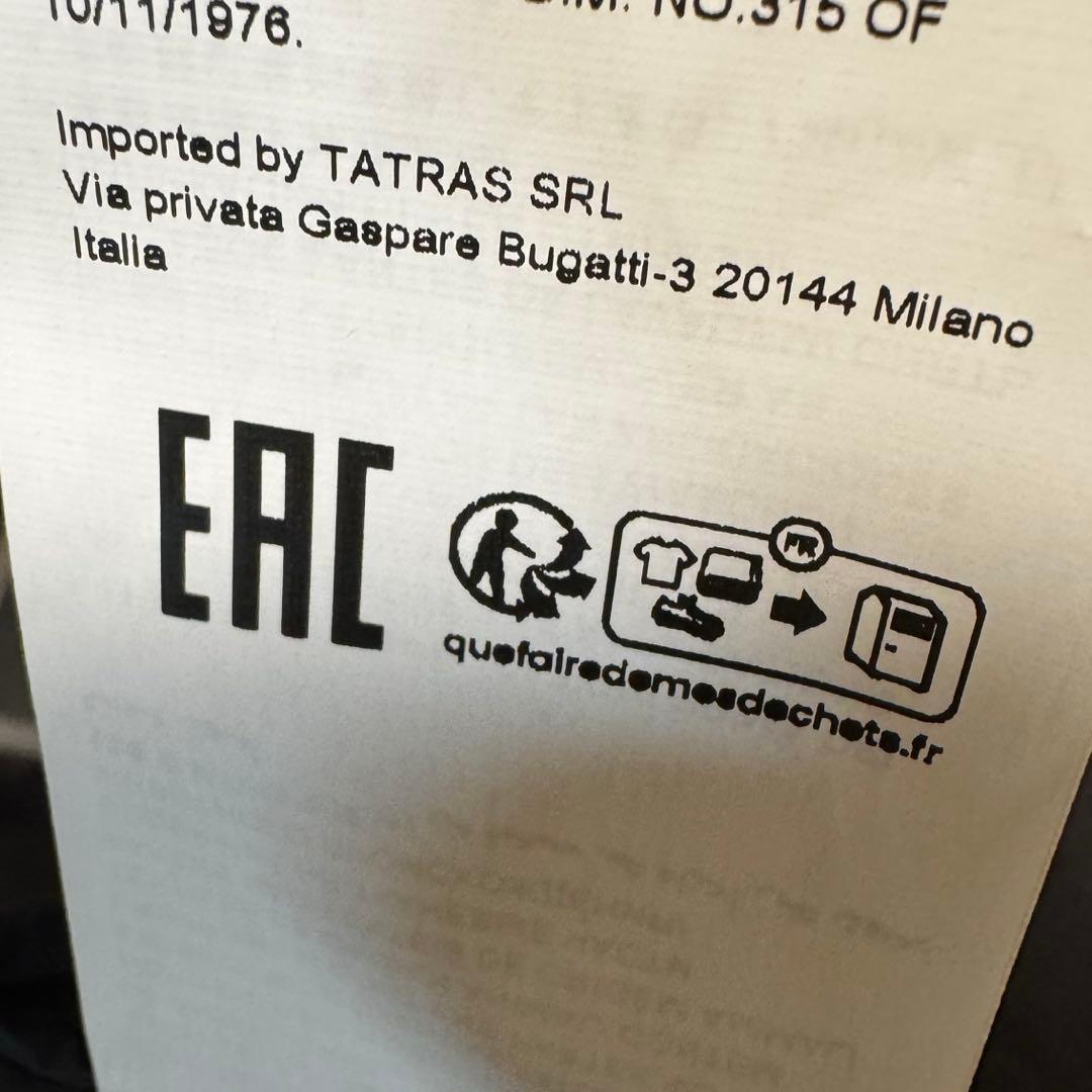 【未使用品】タグ付 24AW 3WAY TATRAS ORSIER ダウンベスト