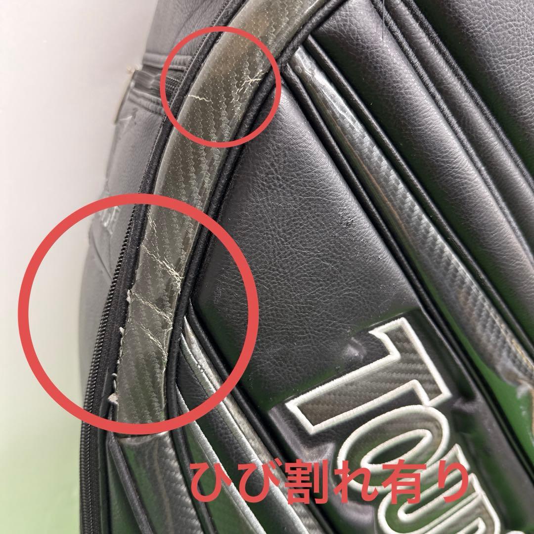 TOURSTAGE ツアーステージ　ゴルフバッグ　9インチ　ブラック　ゴルフ