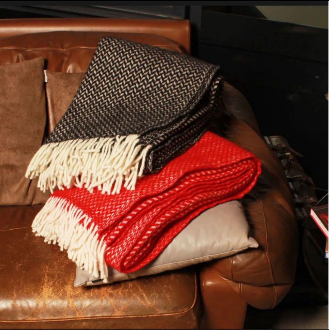 【新品未使用】ACTUS伊勢丹取扱い☆KLIPPANスローケット130×200