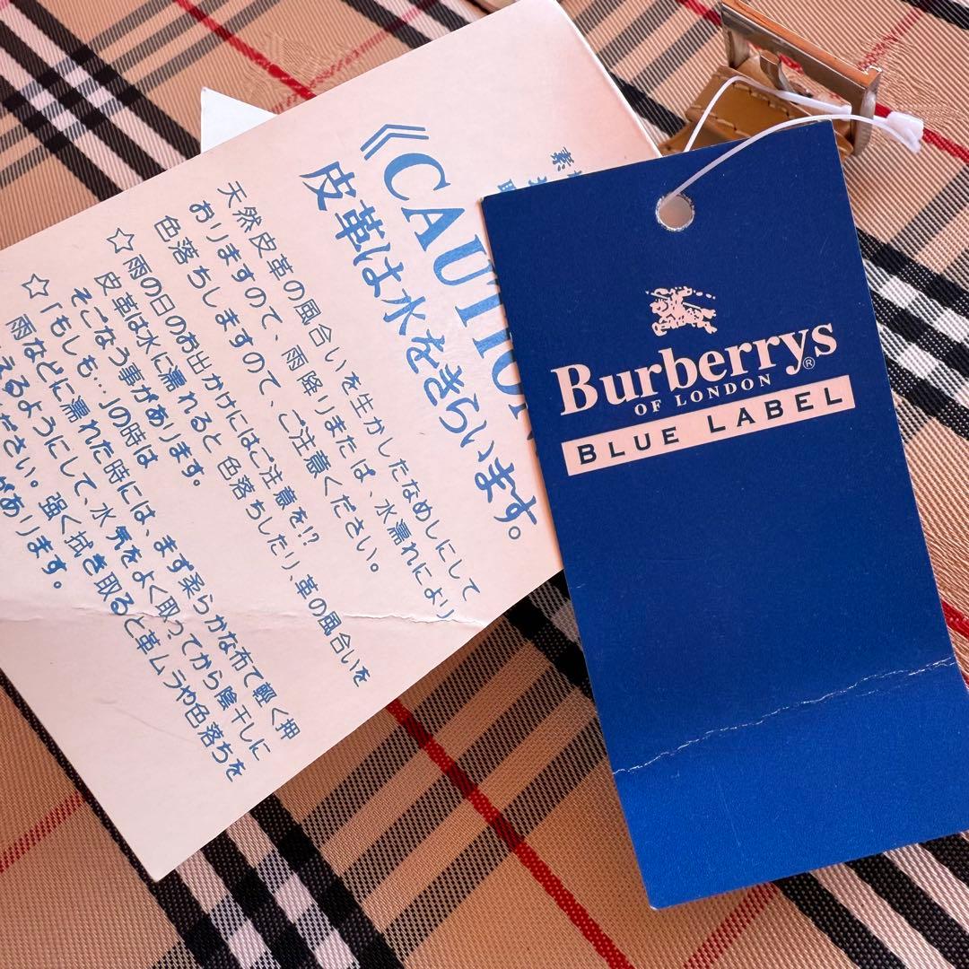 【極美品】BURBERRY ノバチェック トートバッグ ブルーレーベル