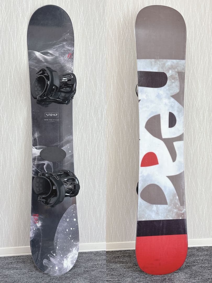 72超豪華❗️HEAD メンズスノーボードセット★スノボ154cm+ビン付