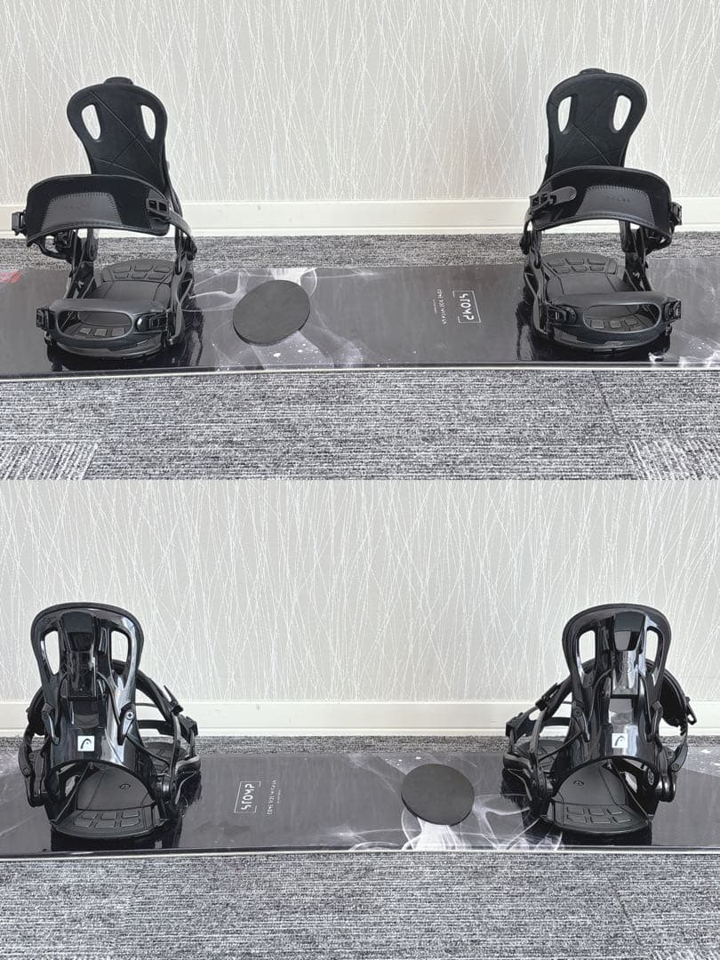72超豪華❗️HEAD メンズスノーボードセット★スノボ154cm+ビン付