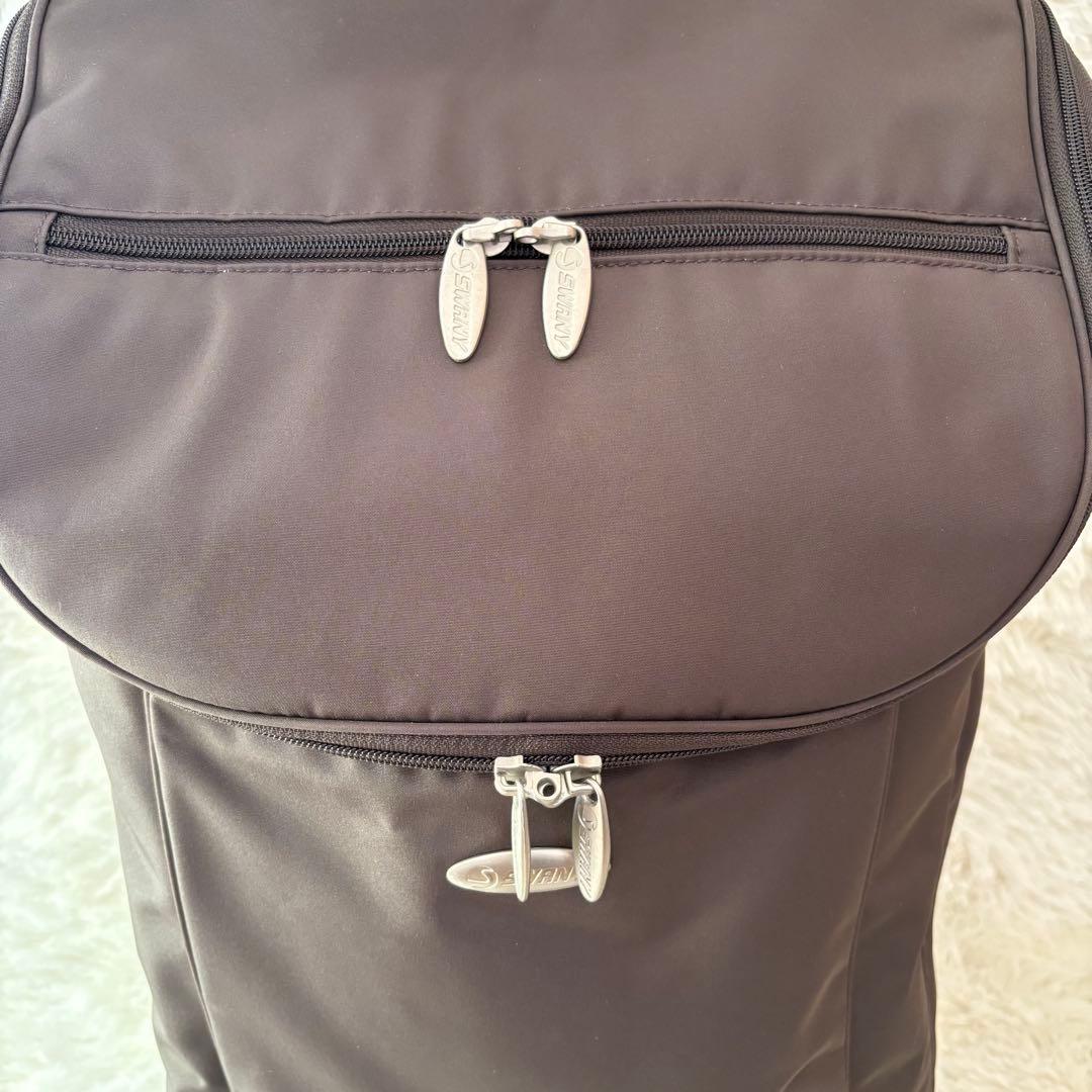 スワニー　SWANY キャリーバッグ　茶色　大きめ