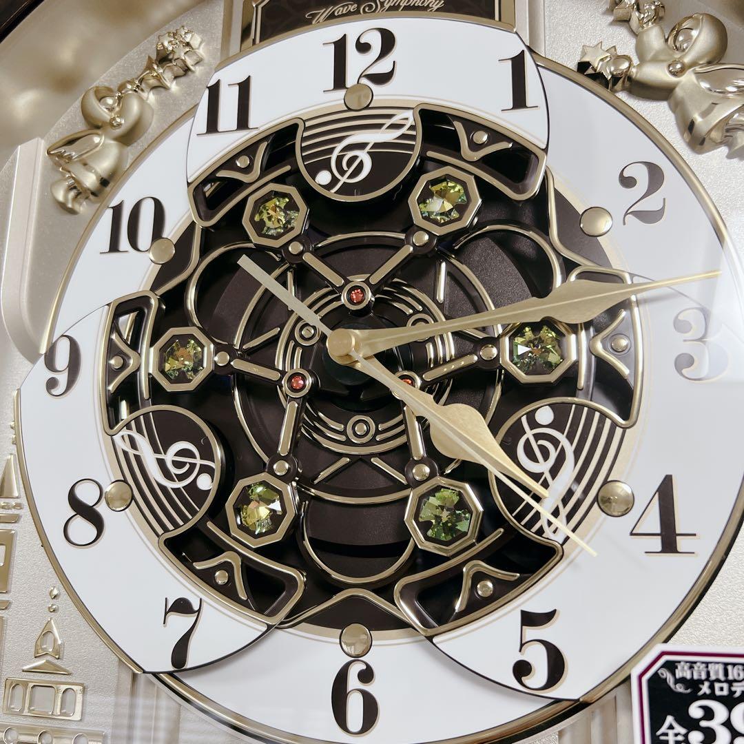 美品✨セイコークロック からくり掛け時計 正時パフォーマンス＆メロディセレクト