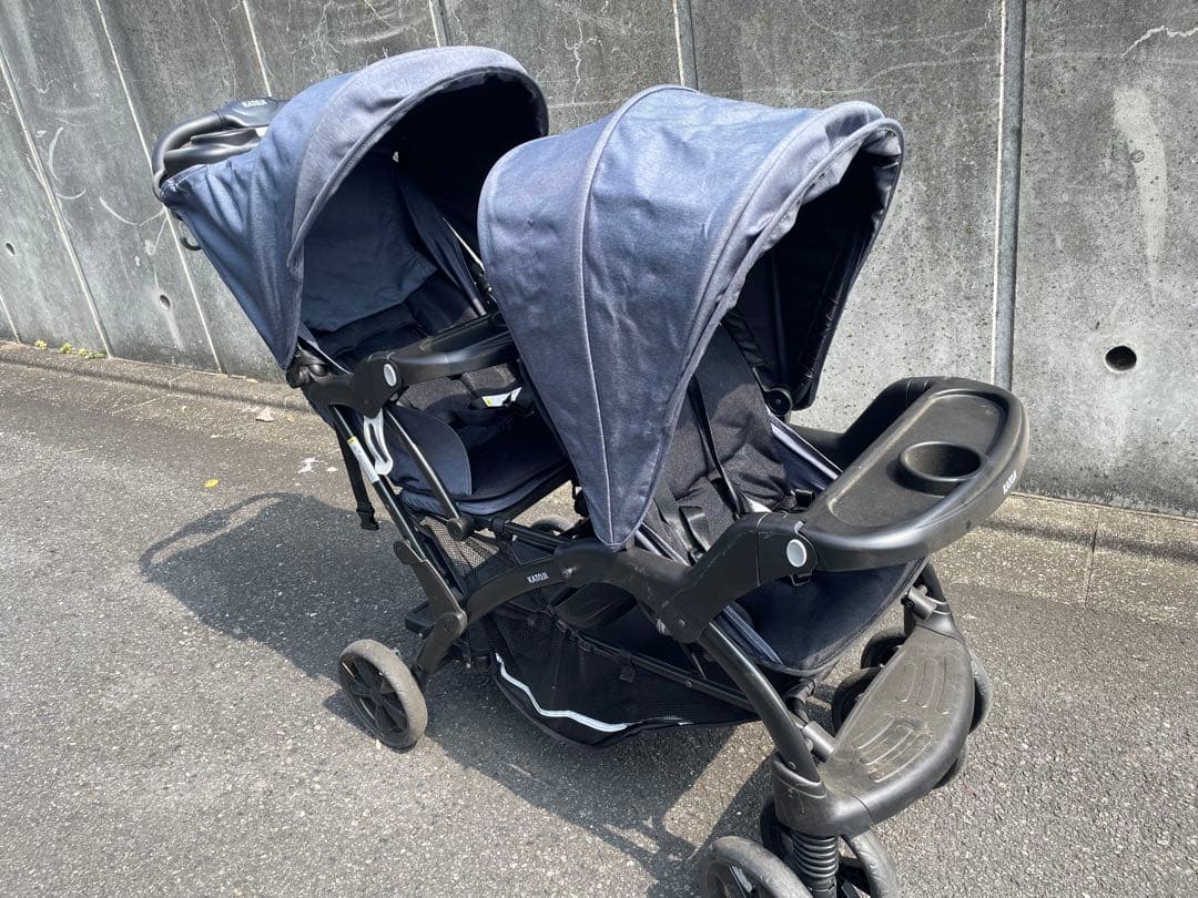 カトージ　2人乗りベビーカー