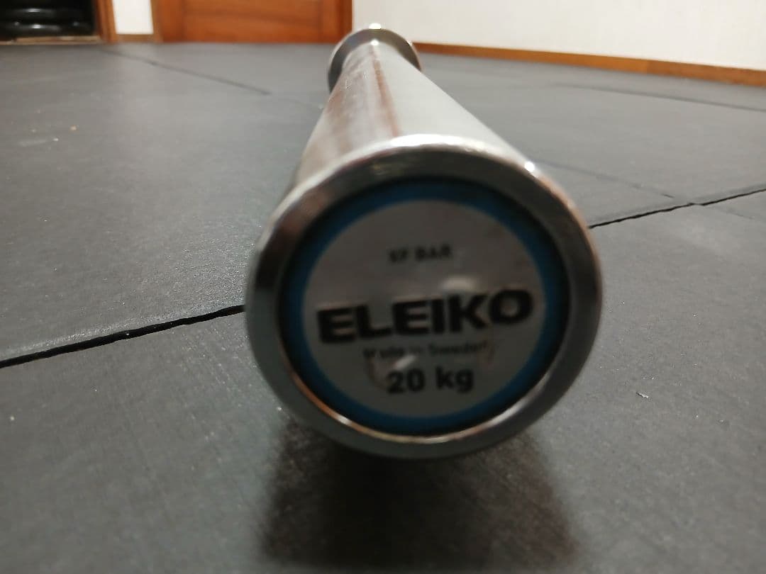 2本　オリンピック シャフト ELEIKO XFバ－ 220cm 20kg