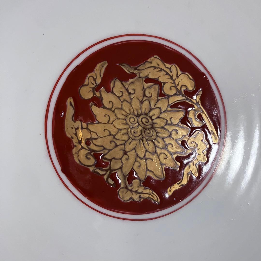 有田焼 オールドイマリ 古伊万里 金襴手 弥左衛門窯 手描き 大皿 大鉢