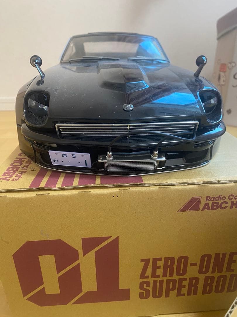 ラジコン フェアレディ Z ボディ abcホビー 未完成品 希少！