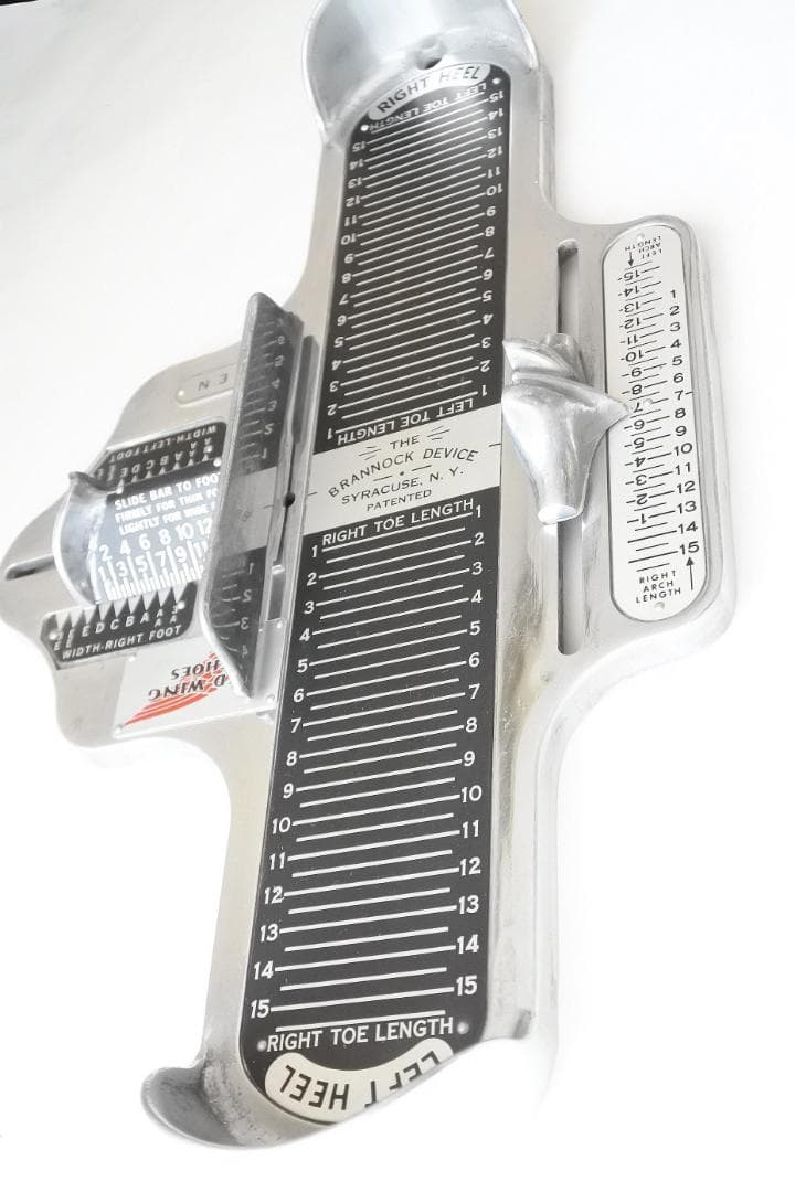 ビンテージ レッドウィング ブランノックデバイス フット スケール 測定器