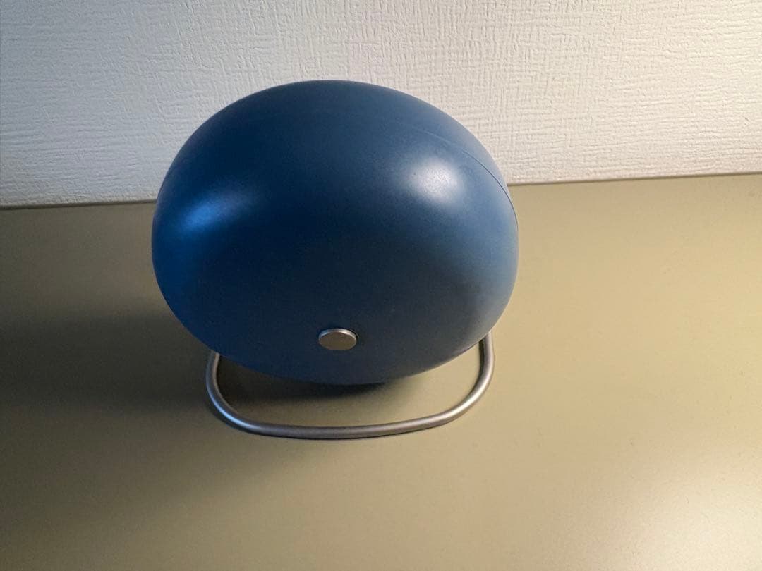 ヤコブセンの置き時計　ブルー