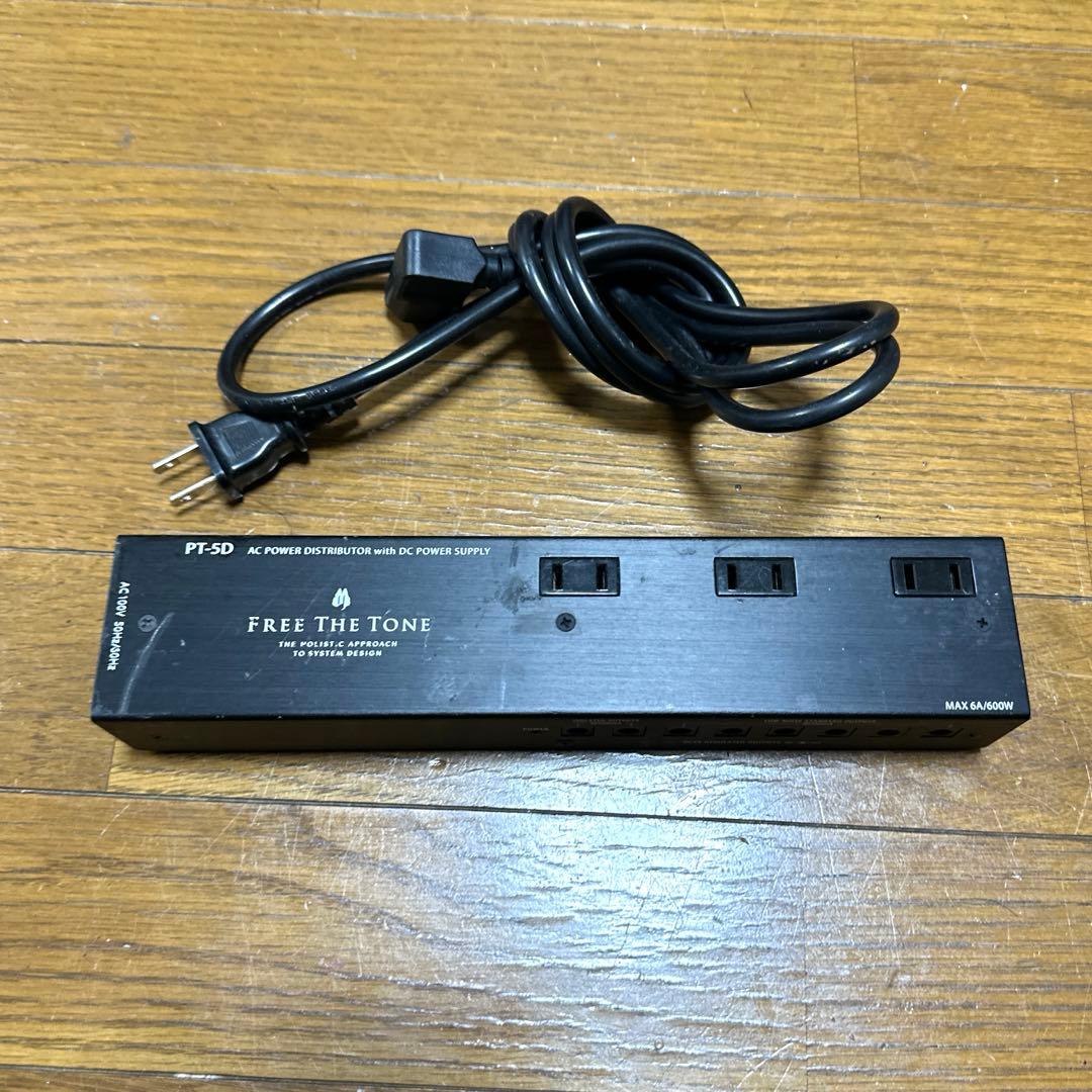 ケーブル2本付き！FREE THE TONE PT-5D パワーサプライ