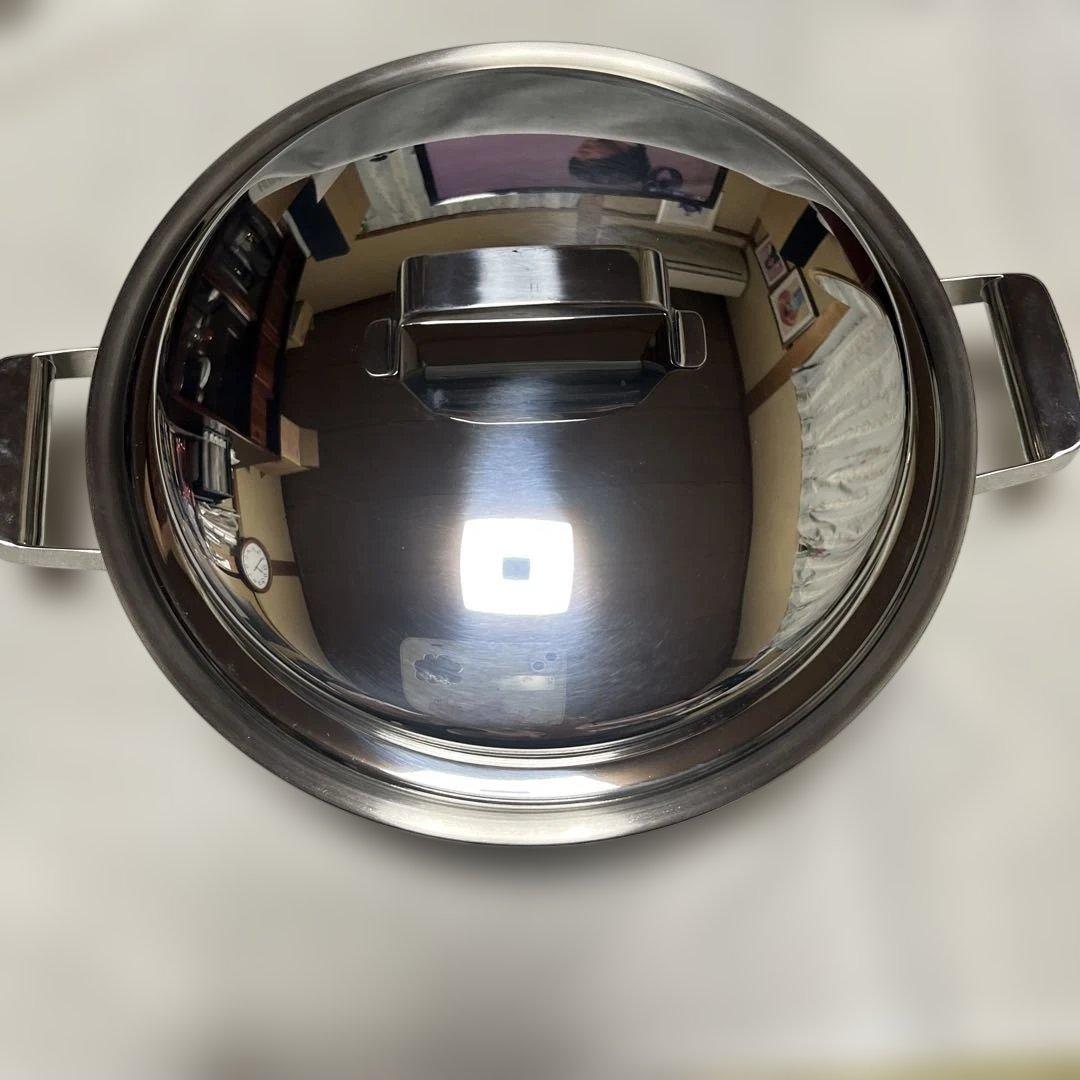 タッパーレインボープレミアム26センチ浅鍋