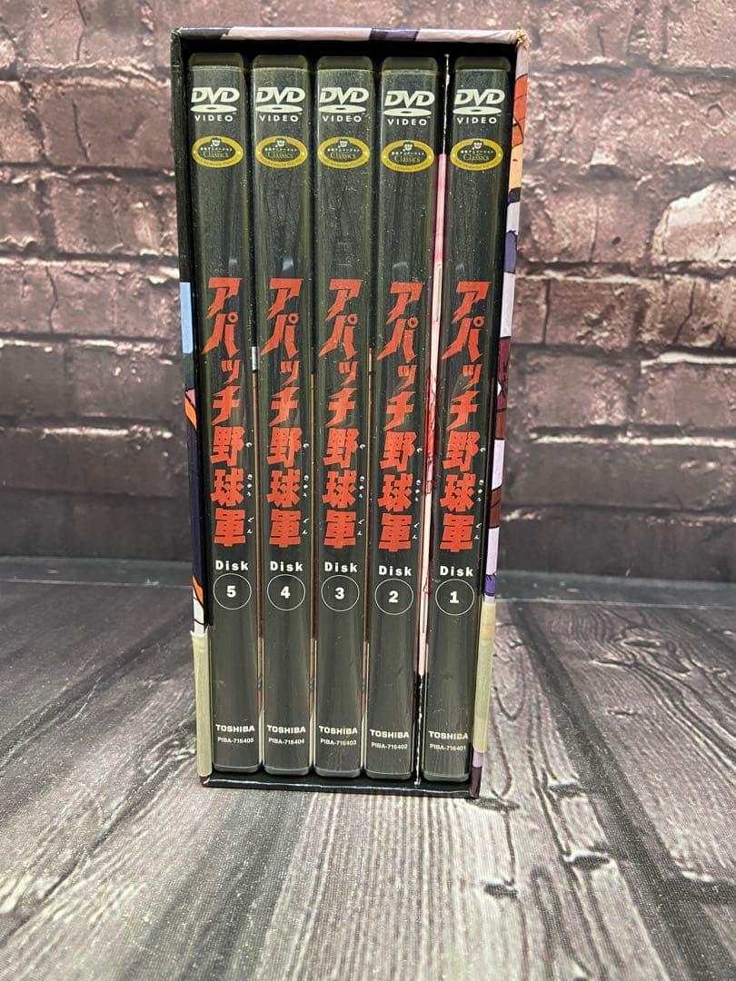 ⚫︎ サンプル品　アパッチ野球軍 DVD-BOX