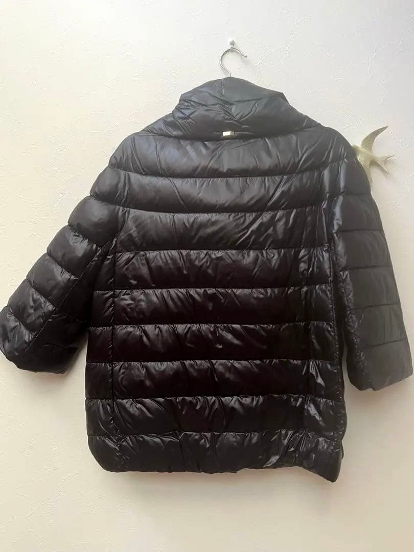 【お値下げ中】HERNO ブラック超軽量ダウンジャケット