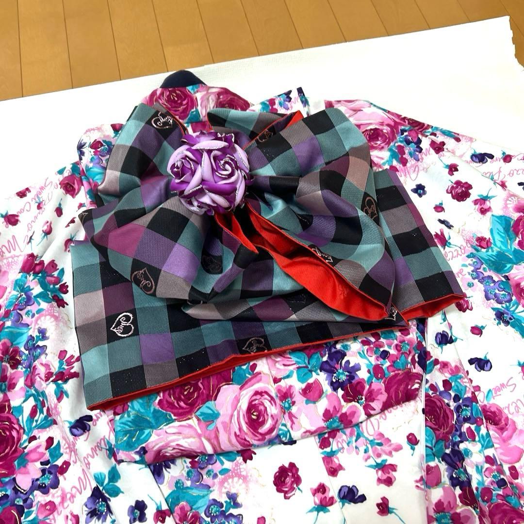 きょんちゃんNo.85 ジュニア　　着物セット　　　メゾピアノ