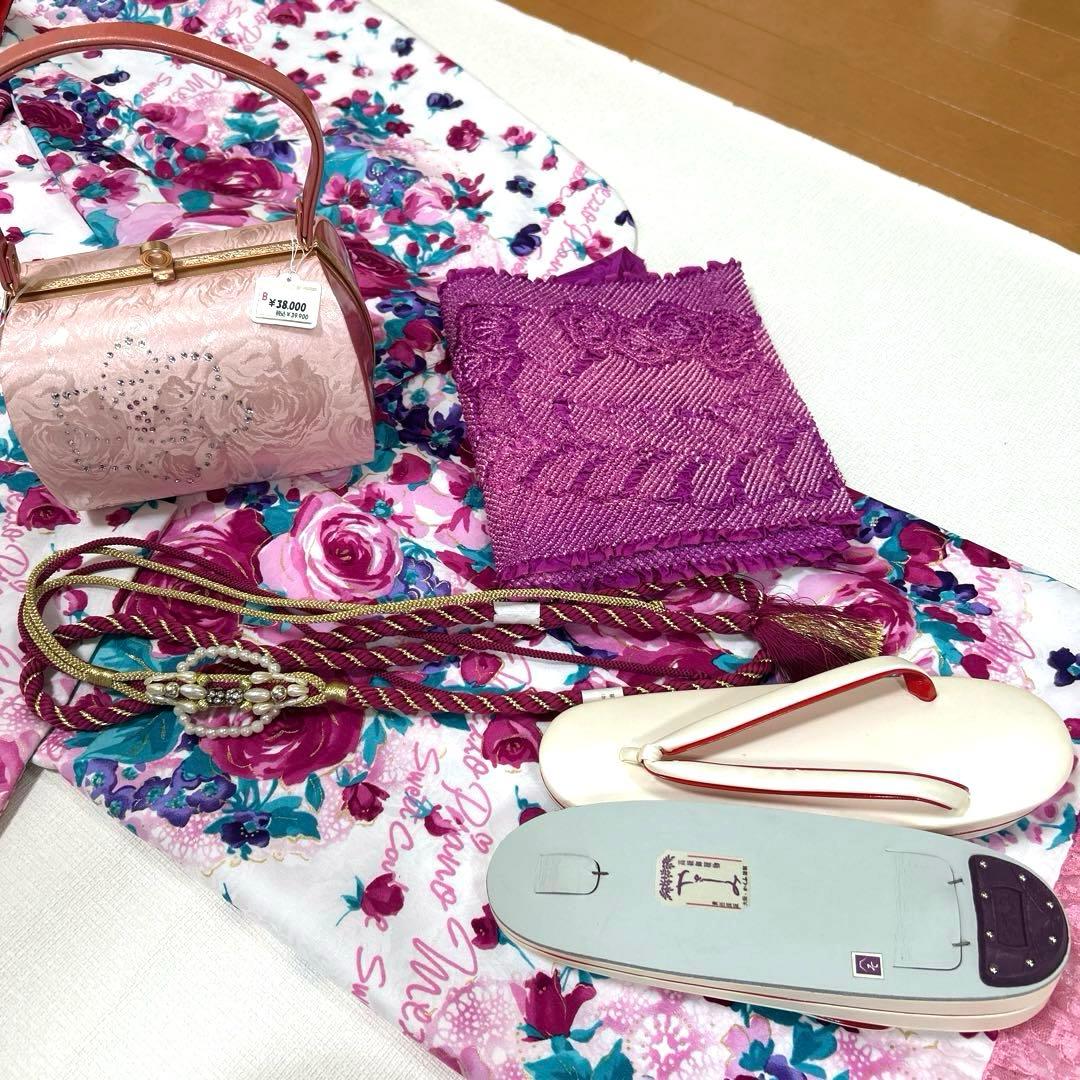 きょんちゃんNo.85 ジュニア　　着物セット　　　メゾピアノ