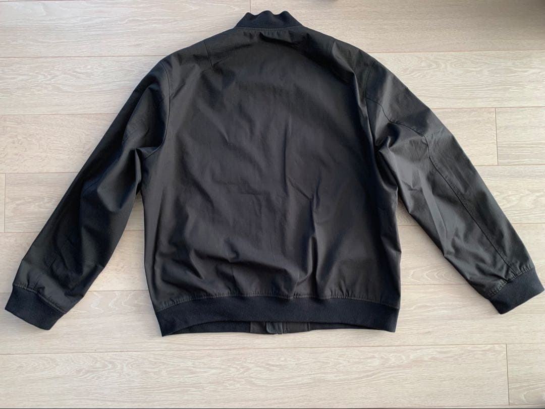 Ark Air ブラック ジップアップブルゾン Lサイズ