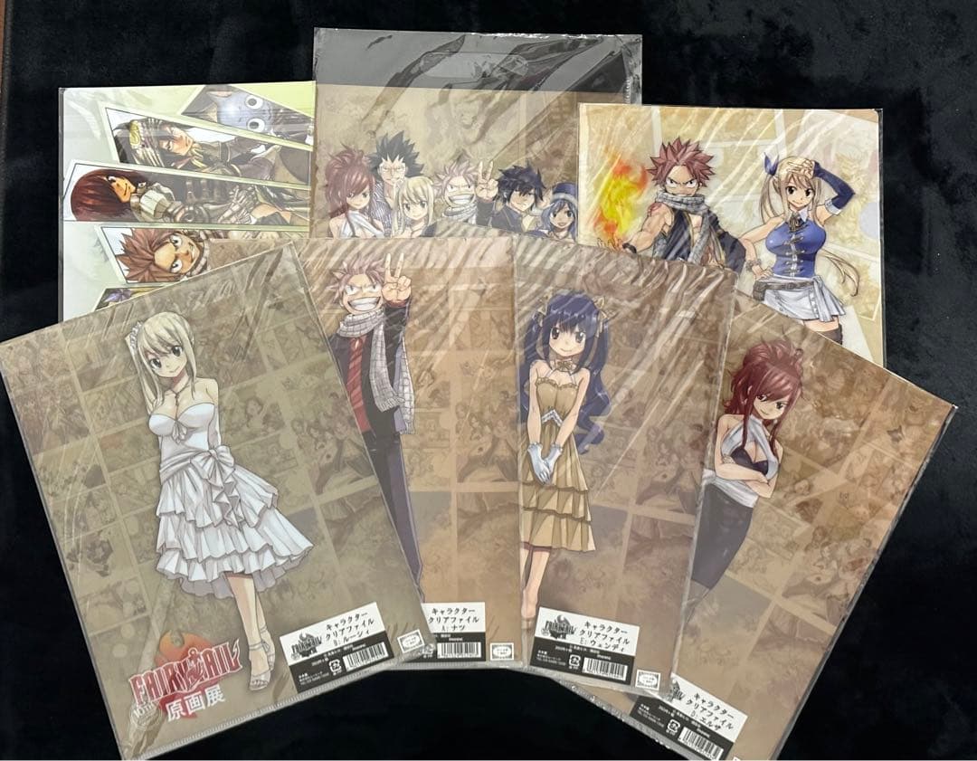 フェアリーテイル 原画展 クリアファイル 7点セット