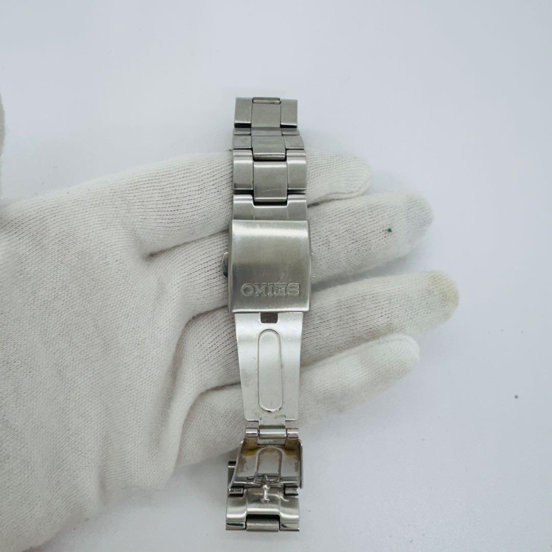 ✨SEIKO✨セイコー✨7B52-0AG0✨デイト✨ホワイト文字盤✨腕時計✨