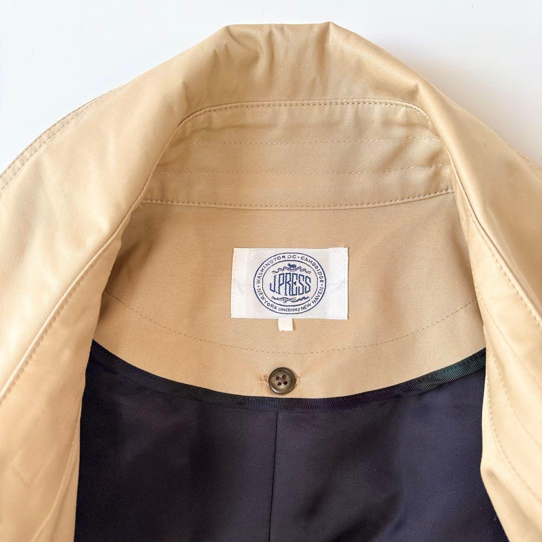 極美品⁑ジェイプレス　ベンタイル　ロングトレンチコート　ウールライナー付き　9号