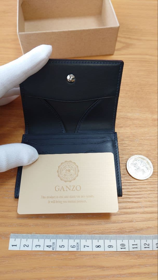 GANZO ガンゾ 未使用 小銭入れ カード ホーウィン社製レザー