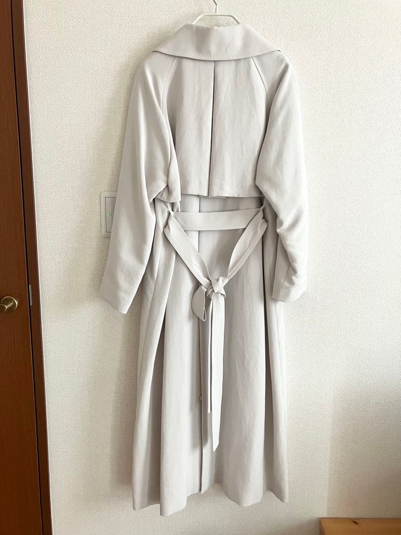 FRAY I.D スプリングエアリーオーバートレンチ IVR 0