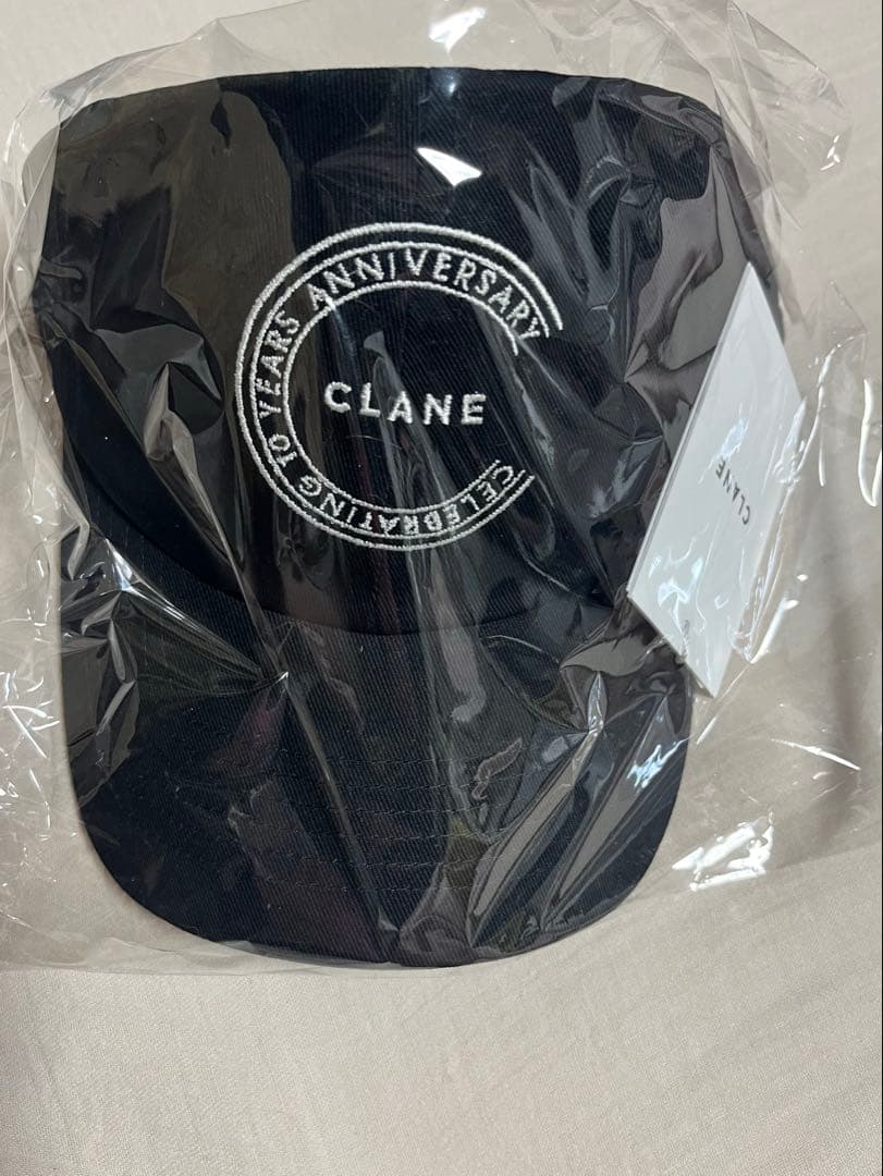 CLANE 10TH LOGO CAP ブラック