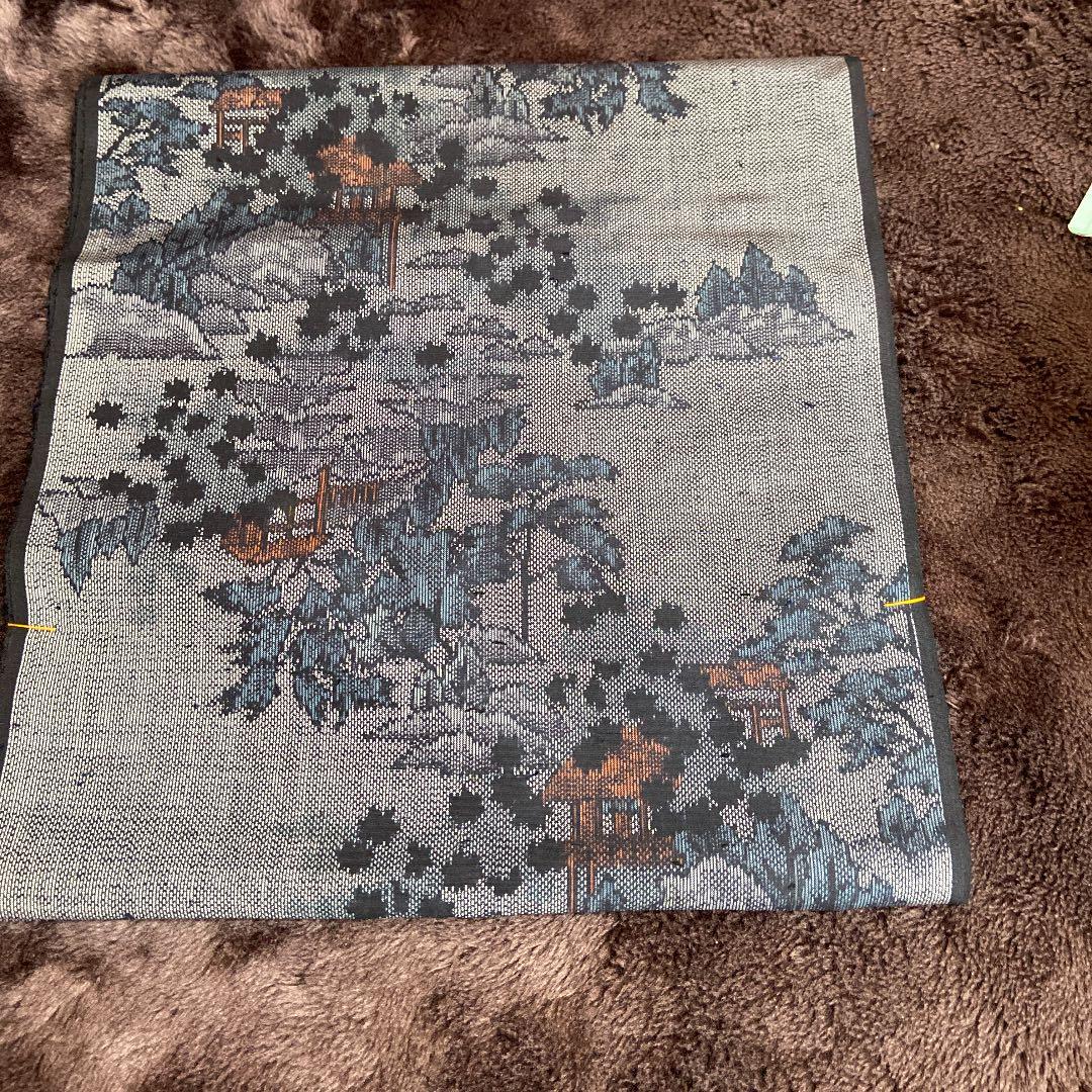 着物生地　大島紬