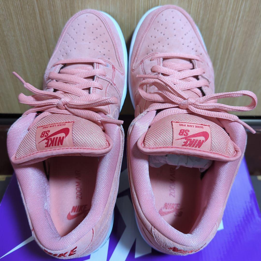 スケートボード Nike SB Dunk Low PRO PRM Pink Pig 28.5cm