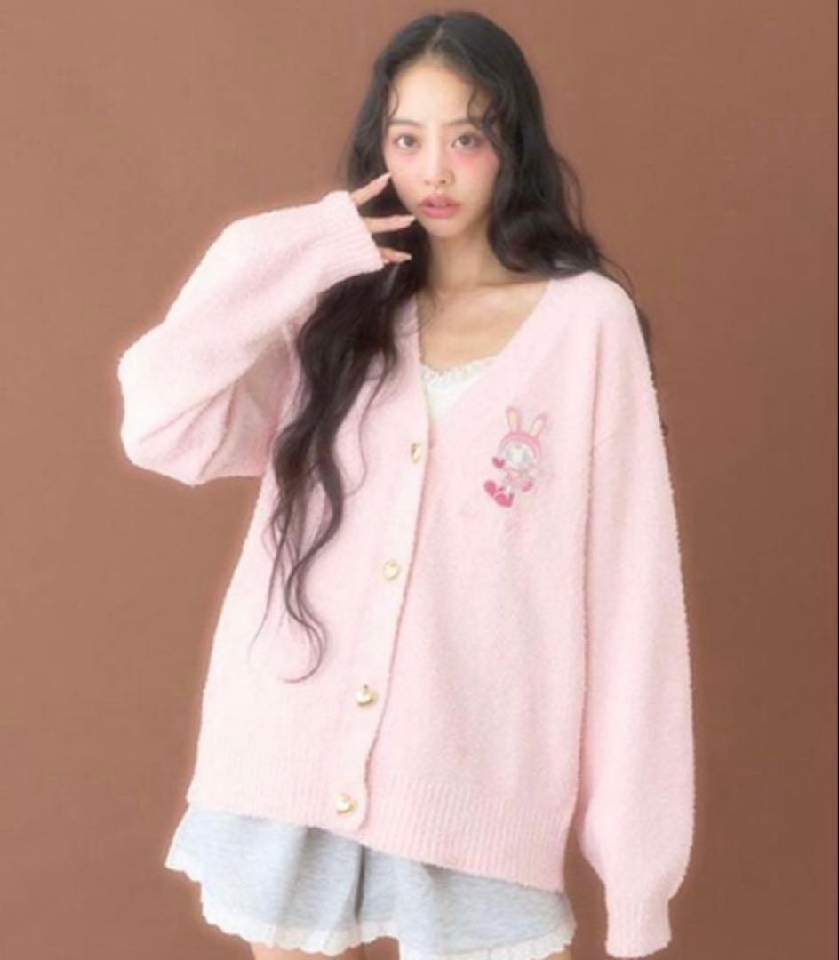 Mi-je ベリエちゃん　パジャマカーディガン ピンク