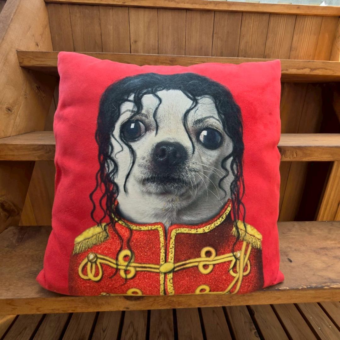 PETS ROCK　UK製 マイケルジャクソン チワワ クッション