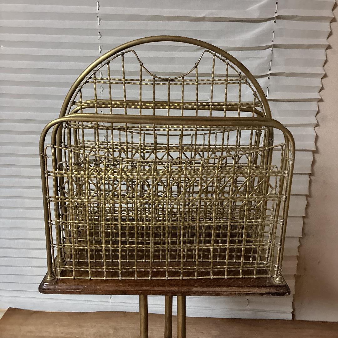 【お値下げOK】ロイズ・アンティークス マガジンラック 英国アンティーク家具