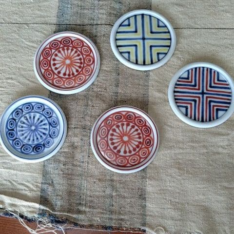 有田焼のコースター５枚です。