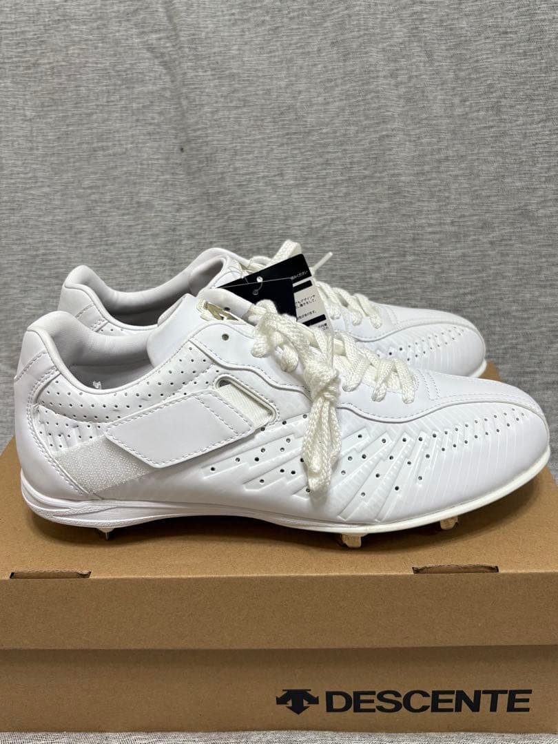 26.5 ☆新品☆ デサント コウノエベルトスパイク２Gプラス ホワイト