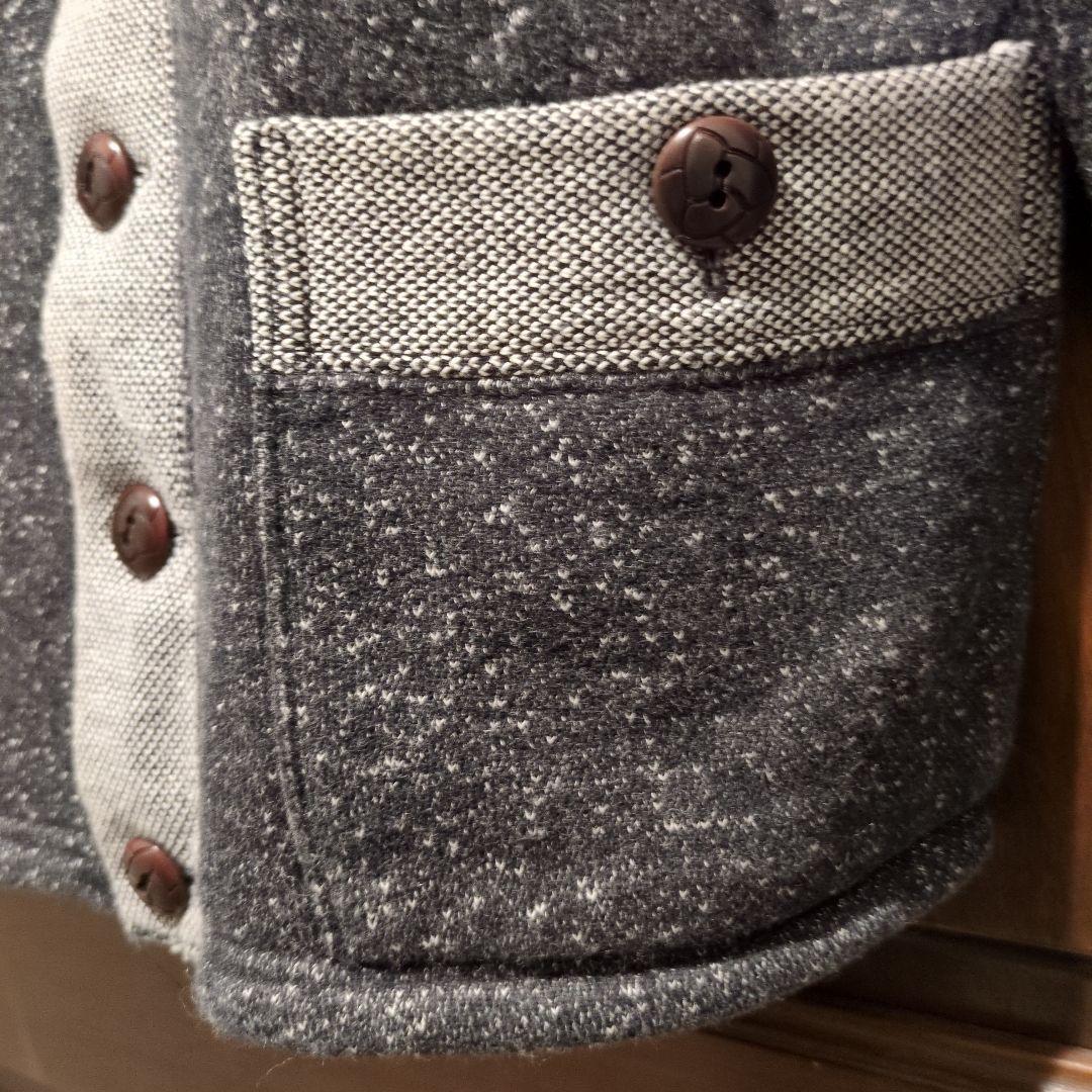 Warehouse ゴマ塩カーディガン 38サイズ グレー