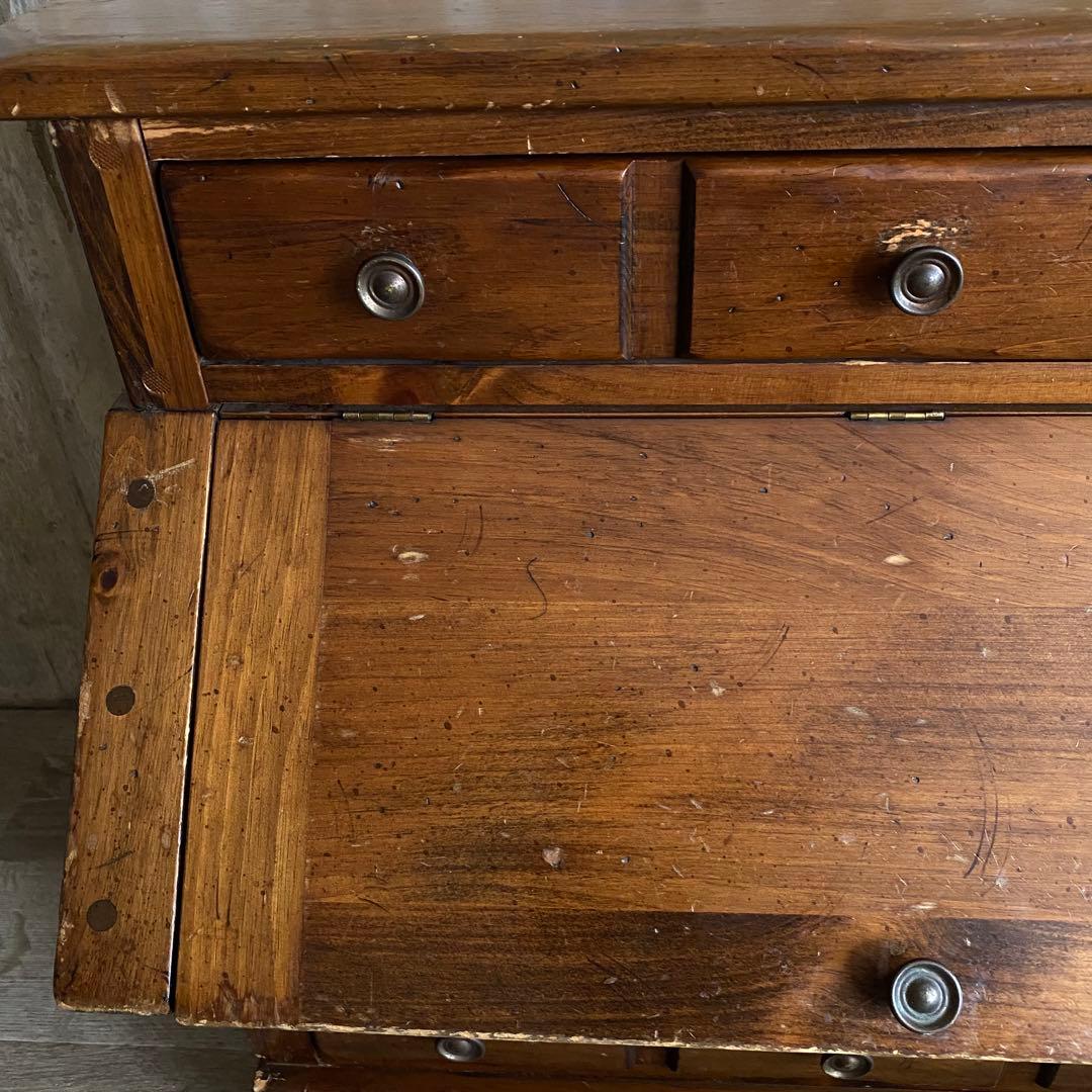 KLING COLONIAL ヴィンテージ　ローキャビネット　レトロ　宝箱