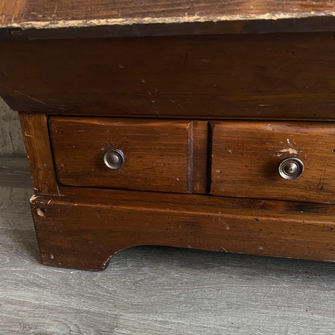 KLING COLONIAL ヴィンテージ　ローキャビネット　レトロ　宝箱