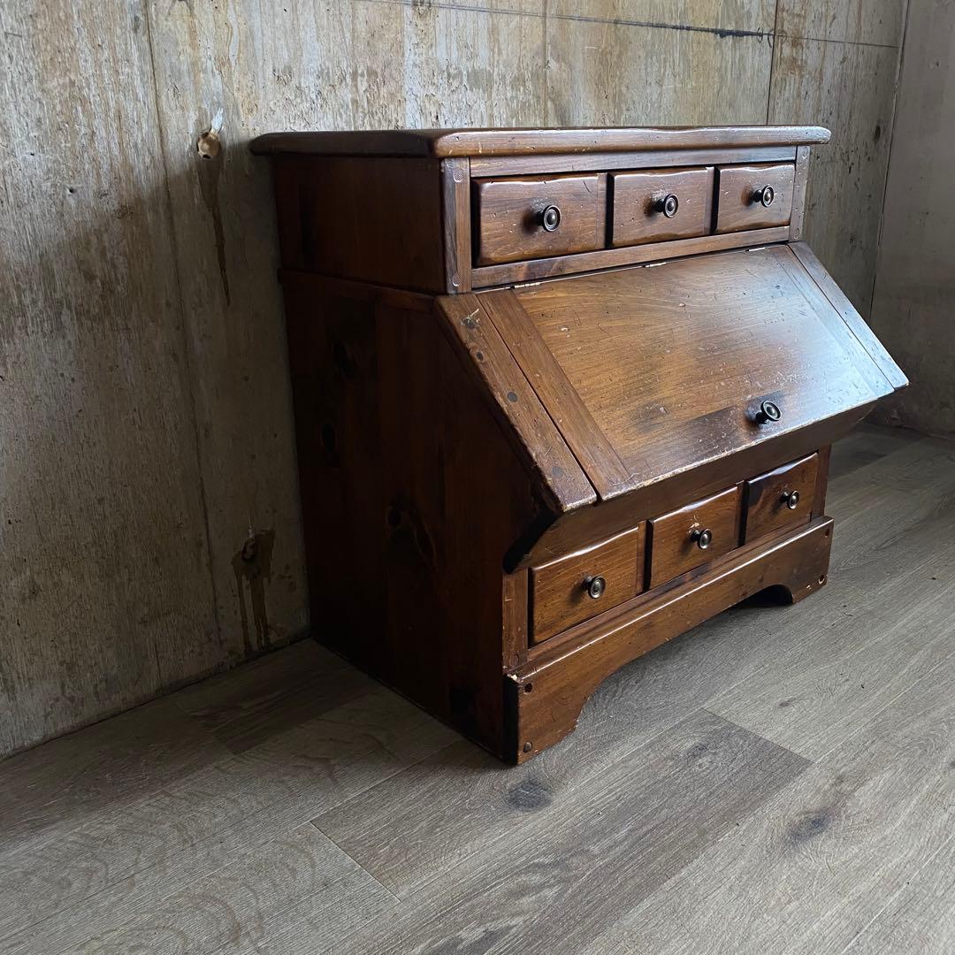 KLING COLONIAL ヴィンテージ　ローキャビネット　レトロ　宝箱