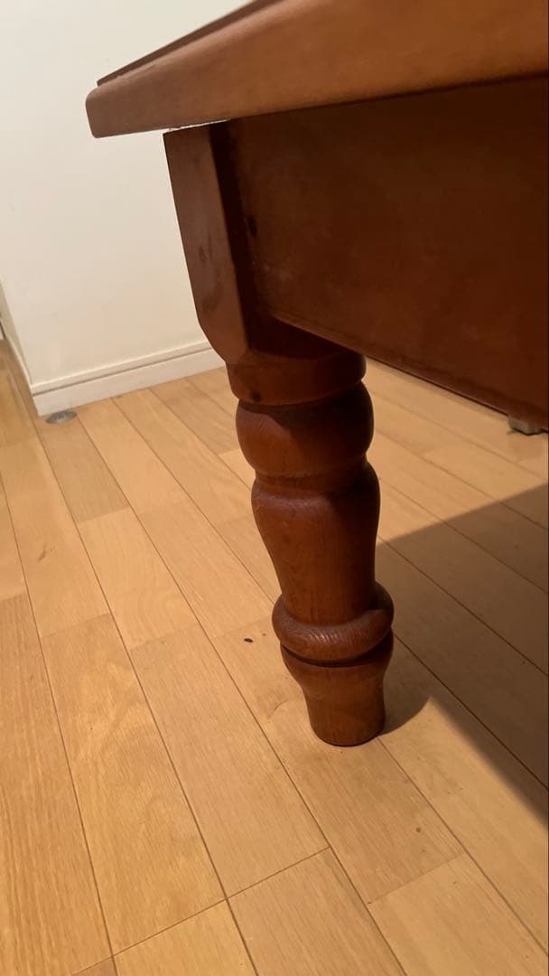 オールドパイン材カフェテーブル