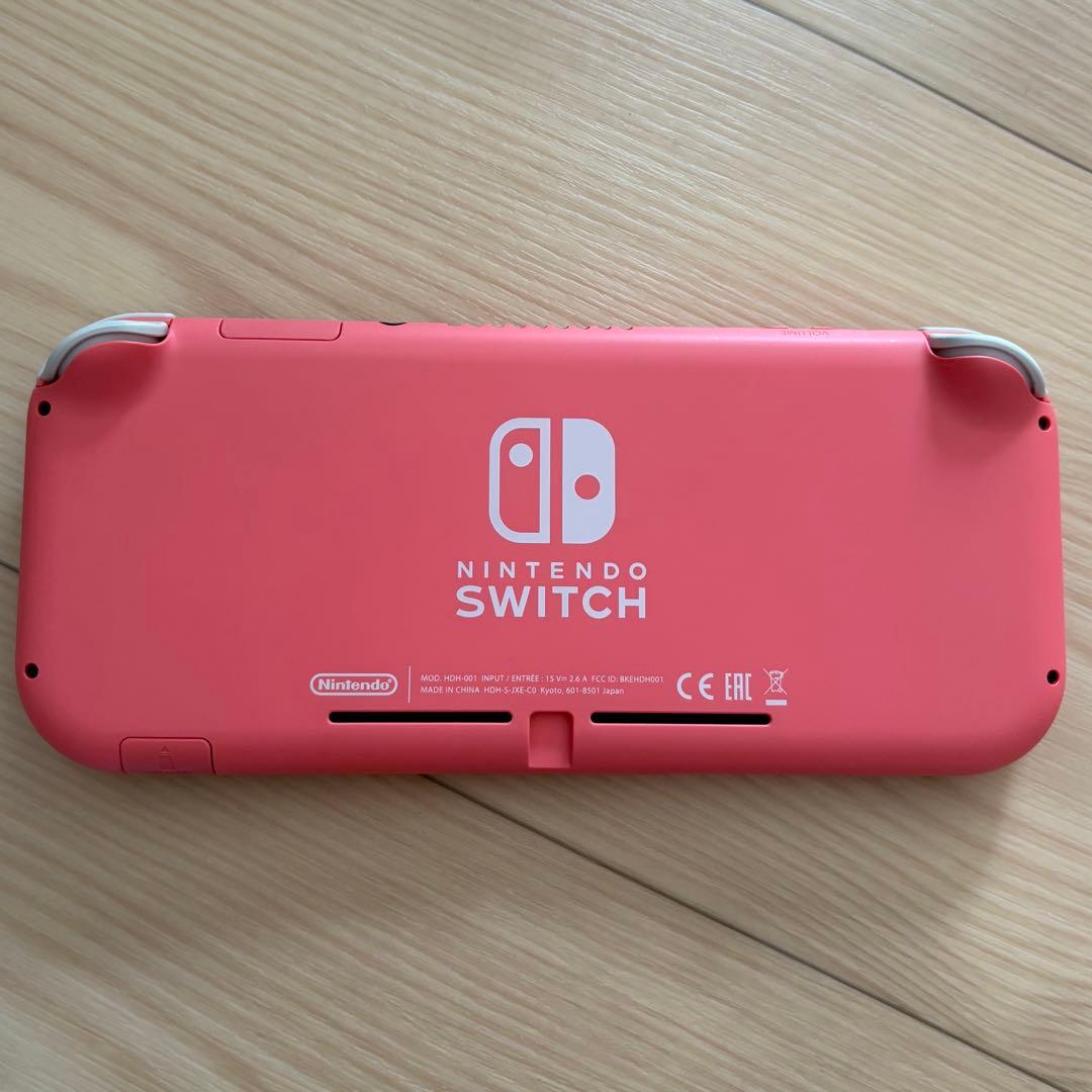 Nintendo Switch Lite コーラル 付属品なし