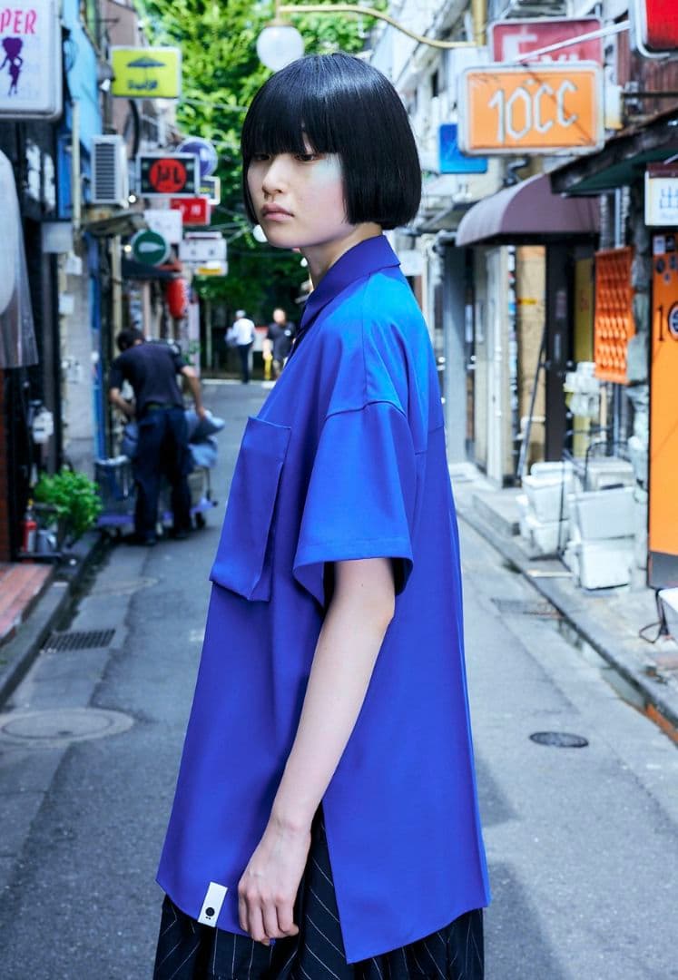 ENFOLD ウォッシャブルシャツ