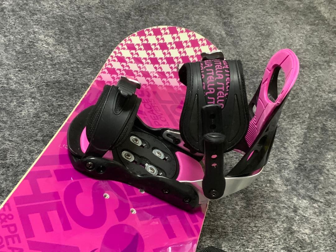 HEAD スノーボード 142cm ビンディング付き　女性用