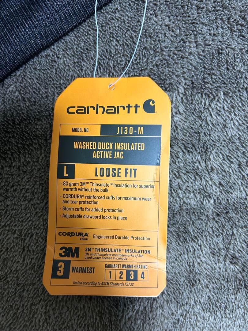 ふ*ー様 Carhartt アクティブジャケット J130