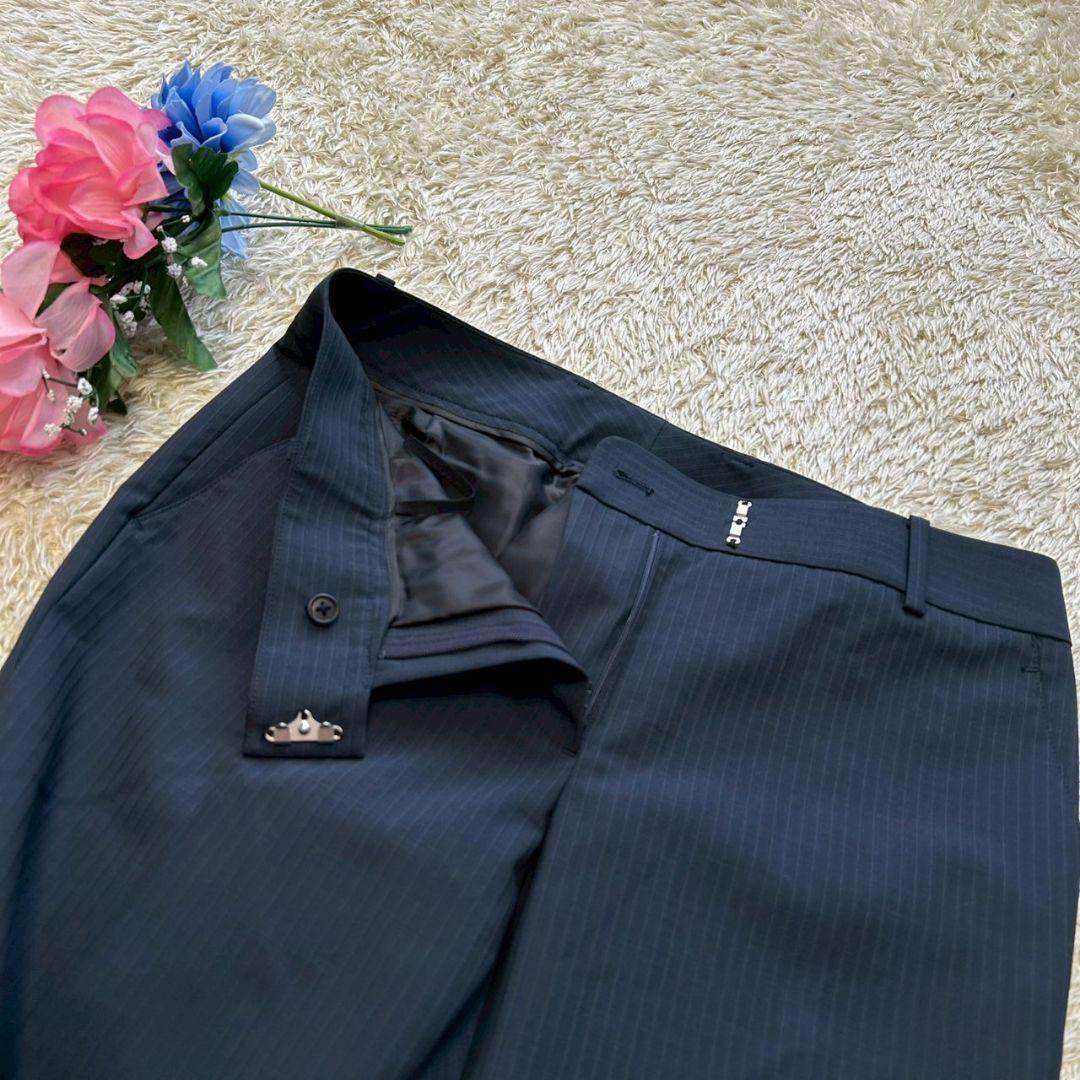 【新品未使用】スーツセレクト　スーツ　3点セット　パンツ　スカート　ネイビー