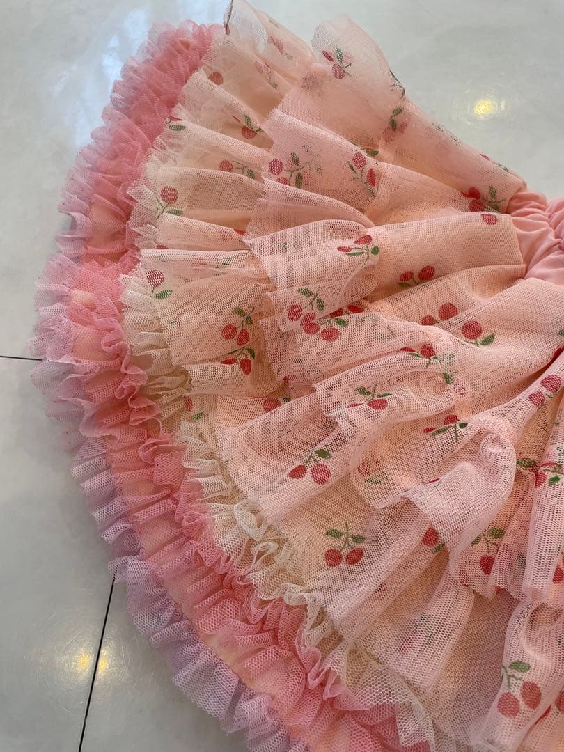 白楽☆　パンパンチュチュ　フリルスカート3点セット　Ｍサイズ