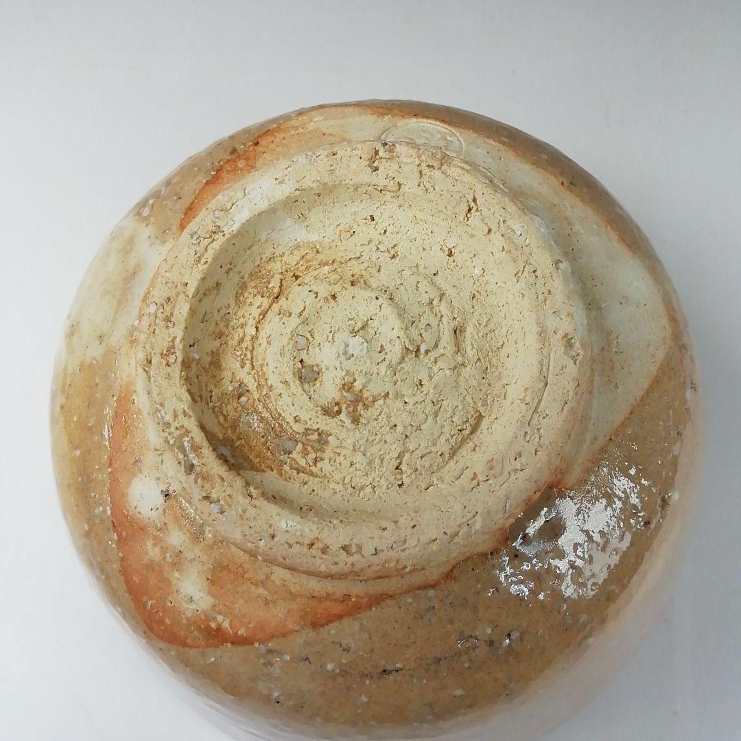 Ｔ３６６　茶碗　『萩茶碗』『野坂江月堂　野坂康起』　共箱　抹茶碗　茶道具