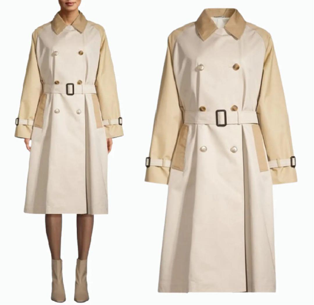 Weekend MaxMara 2wayリバーシブルテクニカルトレンチ 38