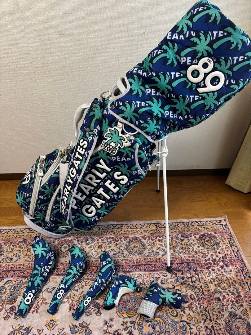 PEARLY GATES パームツリー柄 ゴルフバッグ