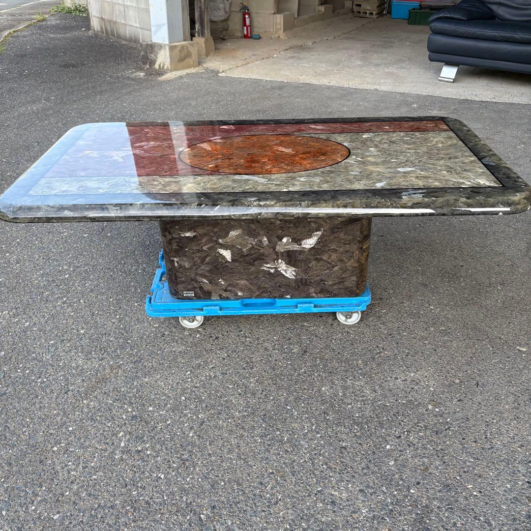 【福岡】 LAVAMAR MADE IN ITLY テーブル 高級 大理石