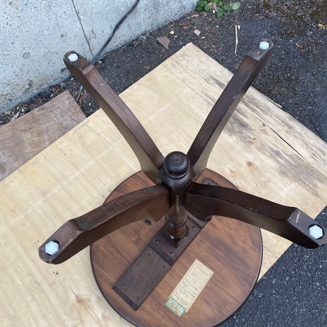 森のサーカス　丸テーブル　高さ68cm カフェ風 テーブル 円形木製